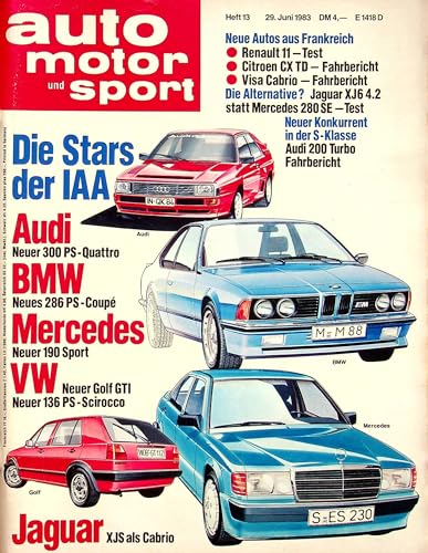 Echte, historische Zeitschrift von Anfang Juni 1983 - AMS 13/1983 - Personalisiertes Geschenk zum 42. Geburtstag für Männer - Original aus dem Jahr 1983 - Die Geschenkidee für Frau und Mann Echte, historische Zeitschrift von Anfang Juni 1983 - AMS 13/1983 - Personalisiertes Geschenk zum 42. Geburtstag für Männer - Original aus dem Jahr 1983 - Die Geschenkidee für Frau und Mann von DAS GEBURTSTAGSGESCHENK HISTORISCHE ZEITSCHRIFTEN