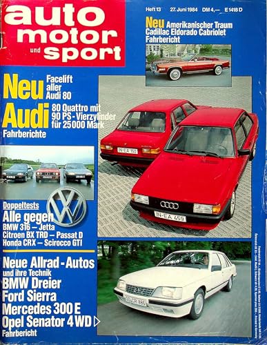 Echte, historische Zeitschrift von Anfang Juni 1984 - AMS 13/1984 - Personalisiertes Geschenk zum 41. Geburtstag für Männer - Original aus dem Jahr 1984 - Die Geschenkidee für Frau und Mann Echte, historische Zeitschrift von Anfang Juni 1984 - AMS 13/1984 - Personalisiertes Geschenk zum 41. Geburtstag für Männer - Original aus dem Jahr 1984 - Die Geschenkidee für Frau und Mann von DAS GEBURTSTAGSGESCHENK HISTORISCHE ZEITSCHRIFTEN