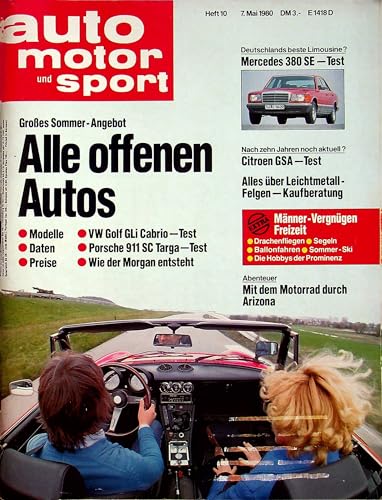 Echte, historische Zeitschrift von Anfang Mai 1980 - AMS 10/1980 - Personalisiertes Geschenk zum 45. Geburtstag für Männer - Original aus dem Jahr 1980 - Die Geschenkidee für Frau und Mann Echte, historische Zeitschrift von Anfang Mai 1980 - AMS 10/1980 - Personalisiertes Geschenk zum 45. Geburtstag für Männer - Original aus dem Jahr 1980 - Die Geschenkidee für Frau und Mann von DAS GEBURTSTAGSGESCHENK HISTORISCHE ZEITSCHRIFTEN