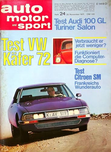 Echte, historische Zeitschrift von Anfang November 1971 - AMS 24/1971 - Personalisiertes Geschenk zum 54. Geburtstag für Männer - Original aus dem Jahr 1971 - Die Geschenkidee für Frau und Mann Echte, historische Zeitschrift von Anfang November 1971 - AMS 24/1971 - Personalisiertes Geschenk zum 54. Geburtstag für Männer - Original aus dem Jahr 1971 - Die Geschenkidee für Frau und Mann von DAS GEBURTSTAGSGESCHENK HISTORISCHE ZEITSCHRIFTEN
