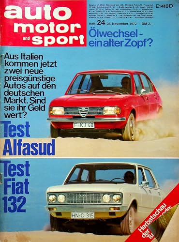 Echte, historische Zeitschrift von Anfang November 1972 - AMS 24/1972 - Personalisiertes Geschenk zum 53. Geburtstag für Männer - Original aus dem Jahr 1972 - Die Geschenkidee für Frau und Mann Echte, historische Zeitschrift von Anfang November 1972 - AMS 24/1972 - Personalisiertes Geschenk zum 53. Geburtstag für Männer - Original aus dem Jahr 1972 - Die Geschenkidee für Frau und Mann von DAS GEBURTSTAGSGESCHENK HISTORISCHE ZEITSCHRIFTEN