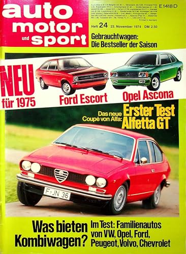 Echte, historische Zeitschrift von Anfang November 1974 - AMS 24/1974 - Personalisiertes Geschenk zum 51. Geburtstag für Männer - Original aus dem Jahr 1974 - Die Geschenkidee für Frau und Mann Echte, historische Zeitschrift von Anfang November 1974 - AMS 24/1974 - Personalisiertes Geschenk zum 51. Geburtstag für Männer - Original aus dem Jahr 1974 - Die Geschenkidee für Frau und Mann von DAS GEBURTSTAGSGESCHENK HISTORISCHE ZEITSCHRIFTEN