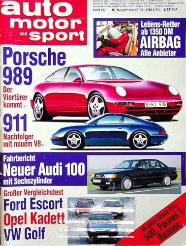 Echte, historische Zeitschrift von Anfang November 1990 - AMS 24/1990 - Personalisiertes Geschenk zum 35. Geburtstag für Männer - Original aus dem Jahr 1990 - Die Geschenkidee für Frau und Mann Echte, historische Zeitschrift von Anfang November 1990 - AMS 24/1990 - Personalisiertes Geschenk zum 35. Geburtstag für Männer - Original aus dem Jahr 1990 - Die Geschenkidee für Frau und Mann von DAS GEBURTSTAGSGESCHENK HISTORISCHE ZEITSCHRIFTEN