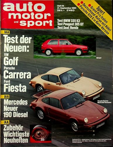 Echte, historische Zeitschrift von Ende August 1983 - AMS 19/1983 - Personalisiertes Geschenk zum 42. Geburtstag für Männer - Original aus dem Jahr 1983 - Die Geschenkidee für Frau und Mann Echte, historische Zeitschrift von Ende August 1983 - AMS 19/1983 - Personalisiertes Geschenk zum 42. Geburtstag für Männer - Original aus dem Jahr 1983 - Die Geschenkidee für Frau und Mann von DAS GEBURTSTAGSGESCHENK HISTORISCHE ZEITSCHRIFTEN