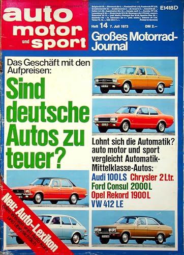 Echte, historische Zeitschrift von Ende Juni 1973 - AMS 14/1973 - Personalisiertes Geschenk zum 52. Geburtstag für Männer - Original aus dem Jahr 1973 - Die Geschenkidee für Frau und Mann Echte, historische Zeitschrift von Ende Juni 1973 - AMS 14/1973 - Personalisiertes Geschenk zum 52. Geburtstag für Männer - Original aus dem Jahr 1973 - Die Geschenkidee für Frau und Mann von DAS GEBURTSTAGSGESCHENK HISTORISCHE ZEITSCHRIFTEN