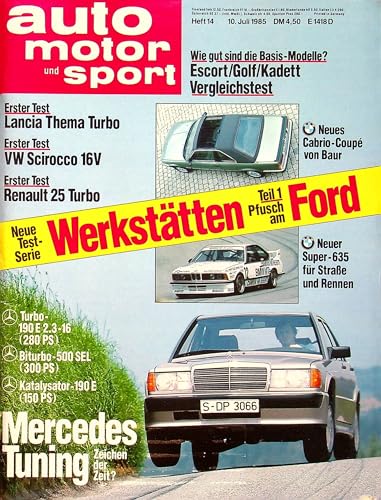 Echte, historische Zeitschrift von Ende Juni 1985 - AMS 14/1985 - Personalisiertes Geschenk zum 40. Geburtstag für Männer - Original aus dem Jahr 1985 - Die Geschenkidee für Frau und Mann Echte, historische Zeitschrift von Ende Juni 1985 - AMS 14/1985 - Personalisiertes Geschenk zum 40. Geburtstag für Männer - Original aus dem Jahr 1985 - Die Geschenkidee für Frau und Mann von DAS GEBURTSTAGSGESCHENK HISTORISCHE ZEITSCHRIFTEN