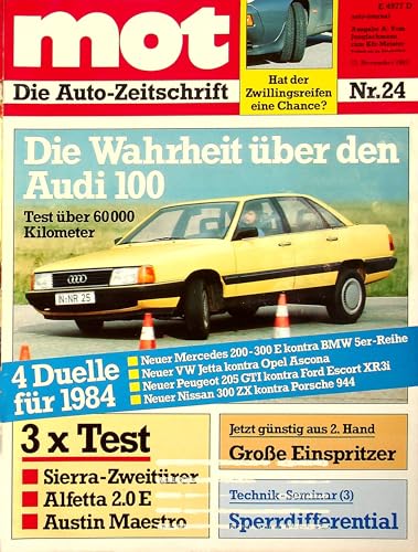 Echte, historische Zeitschrift von Ende November 1983 - MOT 24/1983 - Personalisiertes Geschenk zum 42. Geburtstag für Männer - Original aus dem Jahr 1983 - Die Geschenkidee für Frau und Mann Echte, historische Zeitschrift von Ende November 1983 - MOT 24/1983 - Personalisiertes Geschenk zum 42. Geburtstag für Männer - Original aus dem Jahr 1983 - Die Geschenkidee für Frau und Mann von DAS GEBURTSTAGSGESCHENK HISTORISCHE ZEITSCHRIFTEN