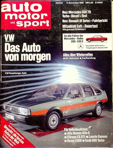 Echte, historische Zeitschrift von Ende Oktober 1980 - AMS 23/1980 - Personalisiertes Geschenk zum 45. Geburtstag für Männer - Original aus dem Jahr 1980 - Die Geschenkidee für Frau und Mann Echte, historische Zeitschrift von Ende Oktober 1980 - AMS 23/1980 - Personalisiertes Geschenk zum 45. Geburtstag für Männer - Original aus dem Jahr 1980 - Die Geschenkidee für Frau und Mann von DAS GEBURTSTAGSGESCHENK HISTORISCHE ZEITSCHRIFTEN