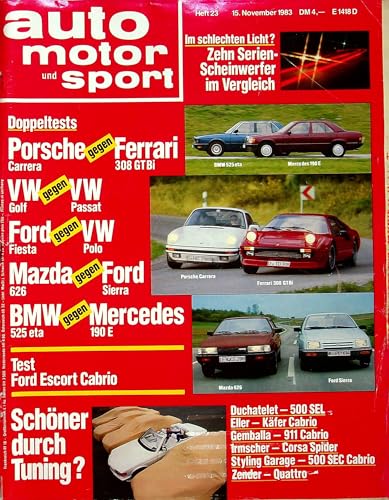 Echte, historische Zeitschrift von Ende Oktober 1983 - AMS 23/1983 - Personalisiertes Geschenk zum 42. Geburtstag für Männer - Original aus dem Jahr 1983 - Die Geschenkidee für Frau und Mann Echte, historische Zeitschrift von Ende Oktober 1983 - AMS 23/1983 - Personalisiertes Geschenk zum 42. Geburtstag für Männer - Original aus dem Jahr 1983 - Die Geschenkidee für Frau und Mann von DAS GEBURTSTAGSGESCHENK HISTORISCHE ZEITSCHRIFTEN