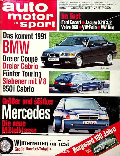 Echte, historische Zeitschrift von Ende Oktober 1990 - AMS 23/1990 - Personalisiertes Geschenk zum 35. Geburtstag für Männer - Original aus dem Jahr 1990 - Die Geschenkidee für Frau und Mann Echte, historische Zeitschrift von Ende Oktober 1990 - AMS 23/1990 - Personalisiertes Geschenk zum 35. Geburtstag für Männer - Original aus dem Jahr 1990 - Die Geschenkidee für Frau und Mann von DAS GEBURTSTAGSGESCHENK HISTORISCHE ZEITSCHRIFTEN