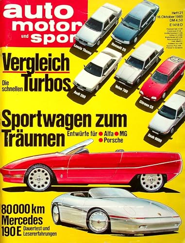 Echte, historische Zeitschrift von Ende September 1985 - AMS 21/1985 - Personalisiertes Geschenk zum 40. Geburtstag für Männer - Original aus dem Jahr 1985 - Die Geschenkidee für Frau und Mann von DAS GEBURTSTAGSGESCHENK HISTORISCHE ZEITSCHRIFTEN