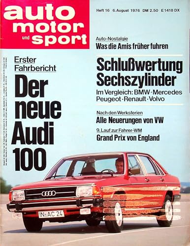Echte, historische Zeitschrift von Mitte Juli 1976 - AMS 16/1976 - Personalisiertes Geschenk zum 49. Geburtstag für Männer - Original aus dem Jahr 1976 - Die Geschenkidee für Frau und Mann Echte, historische Zeitschrift von Mitte Juli 1976 - AMS 16/1976 - Personalisiertes Geschenk zum 49. Geburtstag für Männer - Original aus dem Jahr 1976 - Die Geschenkidee für Frau und Mann von DAS GEBURTSTAGSGESCHENK HISTORISCHE ZEITSCHRIFTEN
