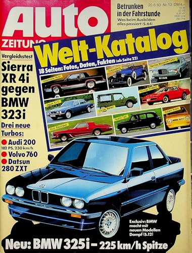 Echte, historische Zeitschrift von Mitte Juni 1983 - Autozeitung 13/1983 - Personalisiertes Geschenk zum 42. Geburtstag für Männer - Original aus 1983 - Die Geschenkidee für Frau und Mann Echte, historische Zeitschrift von Mitte Juni 1983 - Autozeitung 13/1983 - Personalisiertes Geschenk zum 42. Geburtstag für Männer - Original aus 1983 - Die Geschenkidee für Frau und Mann von DAS GEBURTSTAGSGESCHENK HISTORISCHE ZEITSCHRIFTEN
