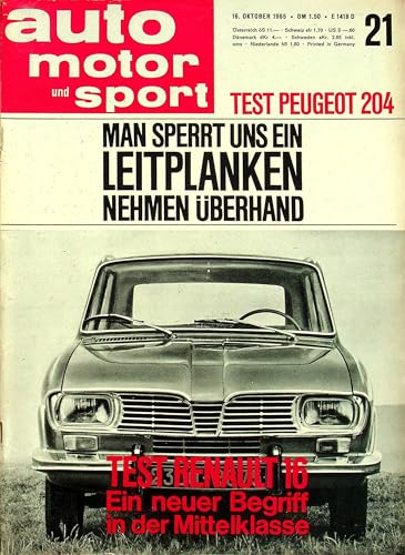 Echte, historische Zeitschrift von Mitte Oktober 1965 - AMS 21/1965 - Personalisiertes Geschenk zum 60. Geburtstag für Männer - Original aus dem Jahr 1965 - Die Geschenkidee für Frau und Mann von DAS GEBURTSTAGSGESCHENK HISTORISCHE ZEITSCHRIFTEN