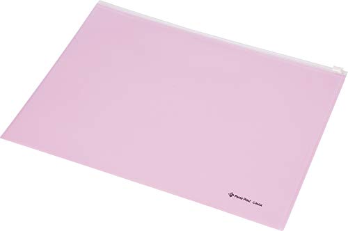 Dokumentenhülle A4 mit Reißverschluß (Farbe,Stück) (pastellrosa, 10) von DAS Produkt