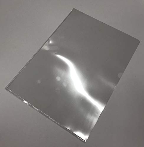 Sichthülle L PVC 150my extrastark oben und rechts offen (Größe, Menge) (25, A5) von DAS Produkt