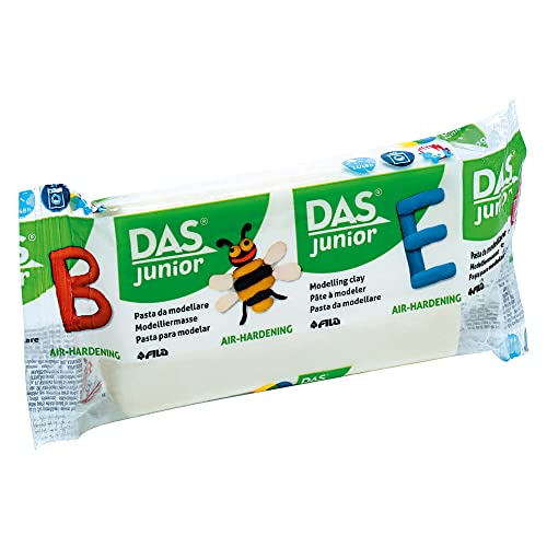 DAS F349307 DAS Junior Modelliermasse, weiß, 100 g von DAS