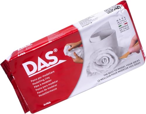 Das 387500 lufthärtende Modelliermasse 1000 g, Weiß von DAS