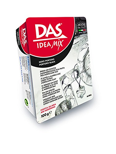 Fila 3420 05 Das Idea Mix Modelliermasse, portoro schwarz, 12,1 x 4,2 x 9,7 cm Fila 3420 05 Das Idea Mix Modelliermasse, portoro schwarz, 12,1 x 4,2 x 9,7 cm von DAS
