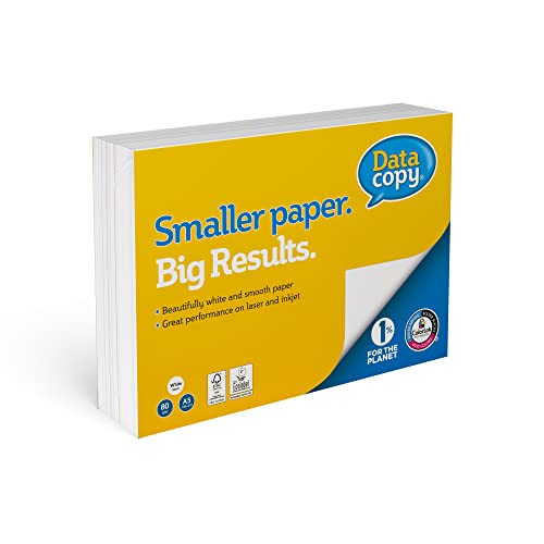 Data Copy Premium Kopierpapier, weiß, 80 g/m², A5, FSC mix credit -1 Paket zu 500 Blatt von Data Copy