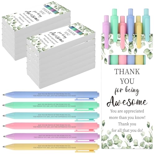 84 Stück inspirierende Geschenke, Großpackung inklusive motivierender Kugelschreiber mit Dankeschön-Geschenk-Boxen, Dankesstifte für Kollegen, Großschätzung, Geschenke für Mitarbeiter, Kollegen 84 Stück inspirierende Geschenke, Großpackung inklusive motivierender Kugelschreiber mit Dankeschön-Geschenk-Boxen, Dankesstifte für Kollegen, Großschätzung, Geschenke für Mitarbeiter, Kollegen von DAVAXI