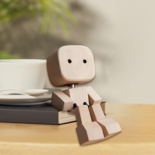 DAWCBVJQ Holzfiguren, Kleine Holzfigur, 8x4cm Wackelnde Holzfigur, Wackelnder Holzmann, Schreibtisch Ornamente Für Schlafzimmer, Büro, Wohnzimmer, Armaturenbrett Dekoration, Kreatives Autozubehör DAWCBVJQ Holzfiguren, Kleine Holzfigur, 8x4cm Wackelnde Holzfigur, Wackelnder Holzmann, Schreibtisch Ornamente Für Schlafzimmer, Büro, Wohnzimmer, Armaturenbrett Dekoration, Kreatives Autozubehör von DAWCBVJQ