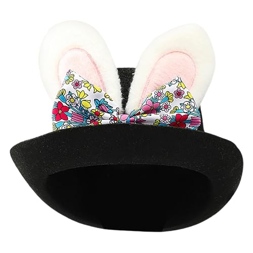 DAWCBVJQ Osterhasen-Ohr-Hut, Zylinderhut mit Ohren, Hasenohren, festliches Kaninchen-Kostüm, Hüte, Cosplay-Requisiten für Fotografie für Damen und Herren DAWCBVJQ Osterhasen-Ohr-Hut, Zylinderhut mit Ohren, Hasenohren, festliches Kaninchen-Kostüm, Hüte, Cosplay-Requisiten für Fotografie für Damen und Herren von DAWCBVJQ