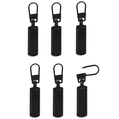 Reißverschluss Zipper, 6 Stück reißverschluss Zipper Ersatz, Metall Zipper, Reisverschlußzipper, für Jackenrucksäcke Sportmantel Koffer Gepäck von DAWOOWF