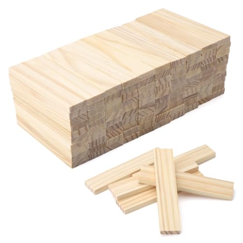 100 Stück bastelholz klötzchen, 100 x 20 x 7mm Holzbausteine Bastelklötzchen holzklötze Holzleiste Holzstäbchen basteln Holz für DIY Projekte und Deko 100 Stück bastelholz klötzchen, 100 x 20 x 7mm Holzbausteine Bastelklötzchen holzklötze Holzleiste Holzstäbchen basteln Holz für DIY Projekte und Deko von DAWRIS