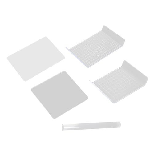 DAYLIGHE 4pcs Acrylblech Tonformungsplatte Mit Acryl Tonrollen Ton Rollstift Für Die Modellierung Von Tonforming Modellierung DAYLIGHE 4pcs Acrylblech Tonformungsplatte Mit Acryl Tonrollen Ton Rollstift Für Die Modellierung Von Tonforming Modellierung von DAYLIGHE