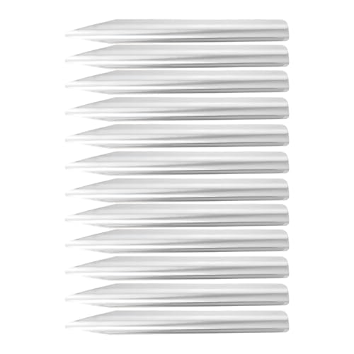 DAYLIGHE Set Von 12 Laborlöffeln 6 Zoll Lang Metallmetallmischung Spatel Probe Löffel Für Übertragungs Und Mischungspulverpasten DAYLIGHE Set Von 12 Laborlöffeln 6 Zoll Lang Metallmetallmischung Spatel Probe Löffel Für Übertragungs Und Mischungspulverpasten von DAYLIGHE