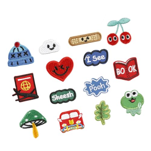 14 Stück Buchapplikationen Patches Lovely Heart Iron On Patches Embroidered Patches Repair Patches Sew On Patches 14 Stück Buchapplikationen Patches Lovely Heart Iron On Patches Embroidered Patches Repair Patches Sew On Patches von DAYnagh