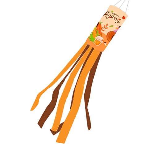DAYnagh Herbstes Thanksgiving Windsock Resistent 28 Zoll Haus Und Gartenakzente Thanksgiving Dekoration von DAYnagh