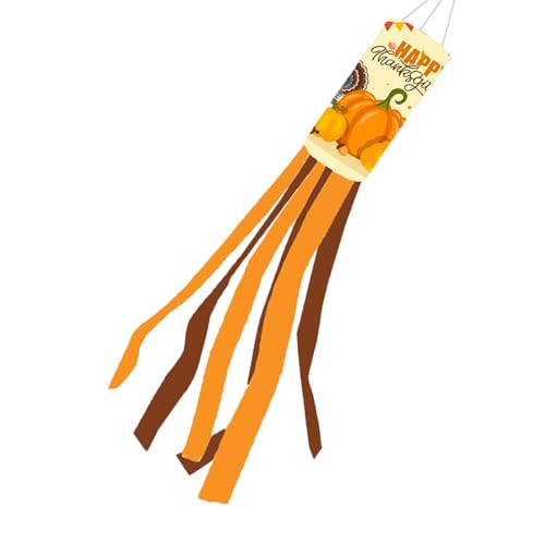 DAYnagh Herbstes Thanksgiving Windsock Resistent 28 Zoll Haus Und Gartenakzente Thanksgiving Dekoration von DAYnagh