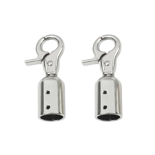 DAYnagh Quasten Endkappen Verschluss Haken Tasche Metallschnallen Tasche Griff Strap Stopper Haken Handtasche Gürtel Kleiderbügel Schnappverbinder Geschenke von DAYnagh