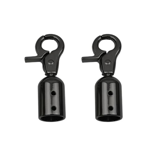 DAYnagh Quasten Endkappen Verschluss Haken Tasche Metallschnallen Tasche Griff Strap Stopper Haken Handtasche Gürtel Kleiderbügel Schnappverbinder Geschenke von DAYnagh