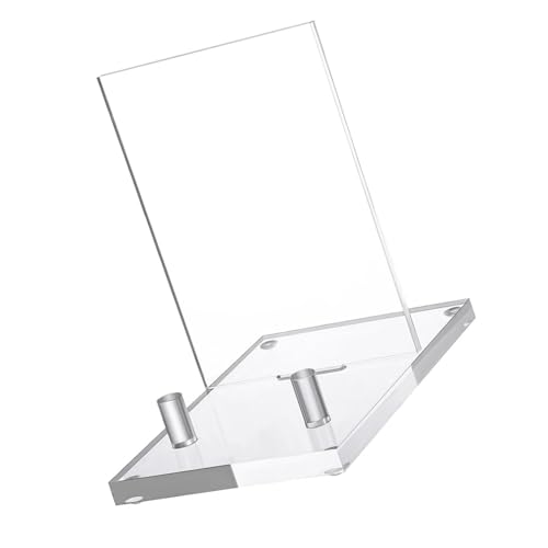 Funktioneller Acryl-Tellerhalter, Acryl-Staffelei, Ständer für Kunst-Displays, klein, tragbar und stabil Funktioneller Acryl-Tellerhalter, Acryl-Staffelei, Ständer für Kunst-Displays, klein, tragbar und stabil von DAYnagh