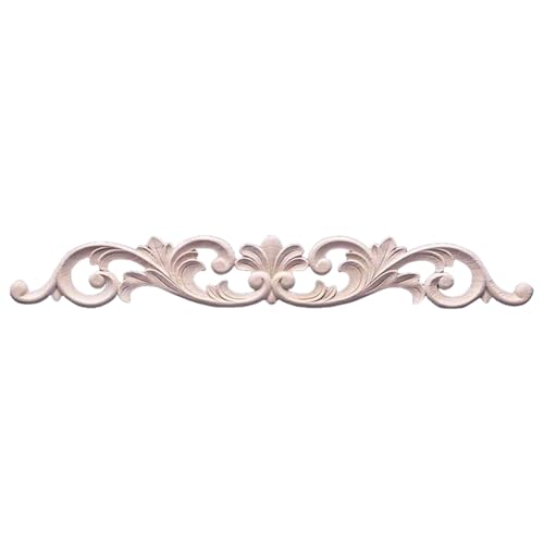 Handgefertigte Holzfriese, kunstvolles Blumenmuster, Schrank-Wandakzent, Heimdekoration für Türen, Wandschränke, Fronten, handgeschnitzte Möbelformteile von DAYnagh