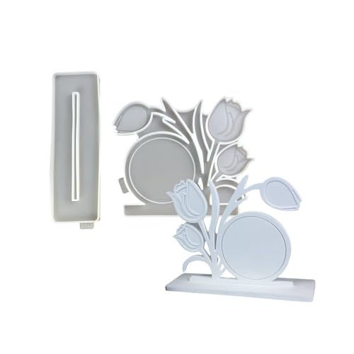 Praktische Silikon-Blumen-Bilderrahmen-Formen für Epoxidharz-Projekte, einschließlich Bilderrahmen und Schreibtisch-Ornamente Praktische Silikon-Blumen-Bilderrahmen-Formen für Epoxidharz-Projekte, einschließlich Bilderrahmen und Schreibtisch-Ornamente von DAYnagh
