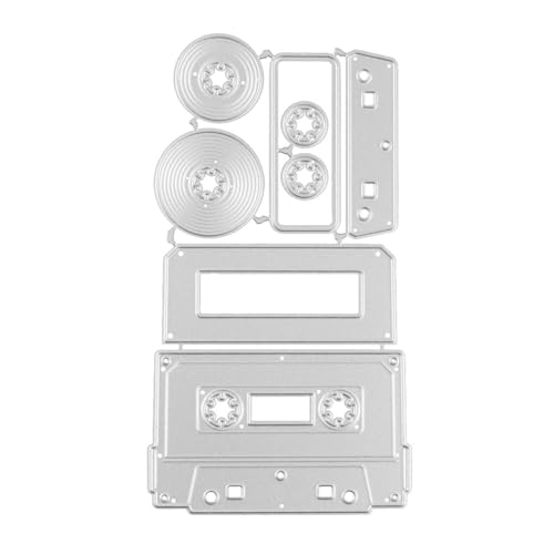 Retro-Radio-Stanzschablonen, Karbonstahl, Stanzschablonen aus Metall, Prägeschablonen für Scrapbooking, Kartenherstellung, Album, Karbonstahl, Bastel-Stanzform für Projekte Retro-Radio-Stanzschablonen, Karbonstahl, Stanzschablonen aus Metall, Prägeschablonen für Scrapbooking, Kartenherstellung, Album, Karbonstahl, Bastel-Stanzform für Projekte von DAYnagh
