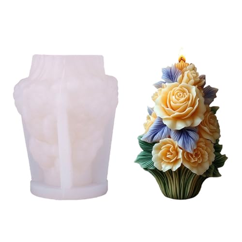 Silikonform Blumenstrauß,Gießformen Silikon Blumenstrauß,Blumen Kerzen Silikonformen,Gipsformen Zum Gießen,für Deko & Bastelarbeiten Silikonform Blumenstrauß,Gießformen Silikon Blumenstrauß,Blumen Kerzen Silikonformen,Gipsformen Zum Gießen,für Deko & Bastelarbeiten von DAYnagh