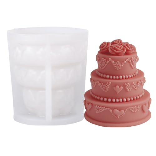 Silikonform für Hochzeiten, Rosenkuchen, Silikonform für Epoxidharz, Seife, Schokolade, Backwerkzeug Silikonform für Hochzeiten, Rosenkuchen, Silikonform für Epoxidharz, Seife, Schokolade, Backwerkzeug von DAYnagh