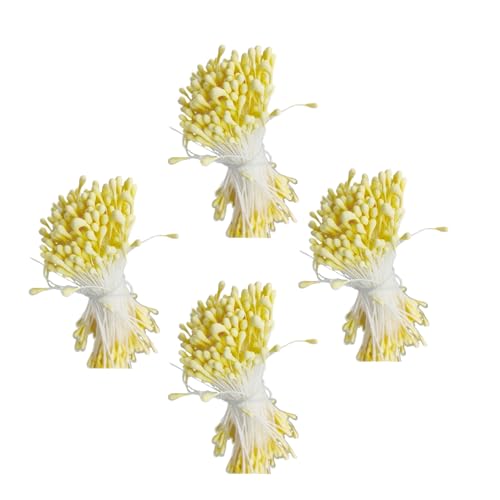Staubblätter mit doppelköpfigen Blumen, matt, 1050–1600 Stück, 2 mm, künstliche Blumen-Staubblätter für Kunst, Handwerk, Hochzeitsdekoration Staubblätter mit doppelköpfigen Blumen, matt, 1050–1600 Stück, 2 mm, künstliche Blumen-Staubblätter für Kunst, Handwerk, Hochzeitsdekoration von DAYnagh