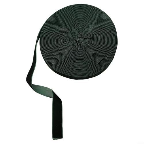 Ästhetisches Samtband, 10 m, perfekt geeignet für verschiedene dekorative Zwecke (1,5 cm tiefgrün) von DAZZLEEX