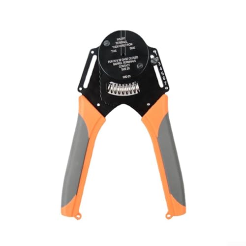 DAZZLEEX Ferrule Crimpzange Draht Crimper Zange, Viation Pin Crimpen Vierkernwelle Punkt Crimpzange Fühlen Sie Sich bequem (IWD-20) von DAZZLEEX