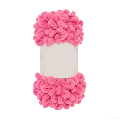 Flauschiges, grobes Garn, 100 g, weiches Polyester-Fingerschlaufengarn für gemütliche Babydecken, 06 Flauschiges, grobes Garn, 100 g, weiches Polyester-Fingerschlaufengarn für gemütliche Babydecken, 06 von DAZZLEEX