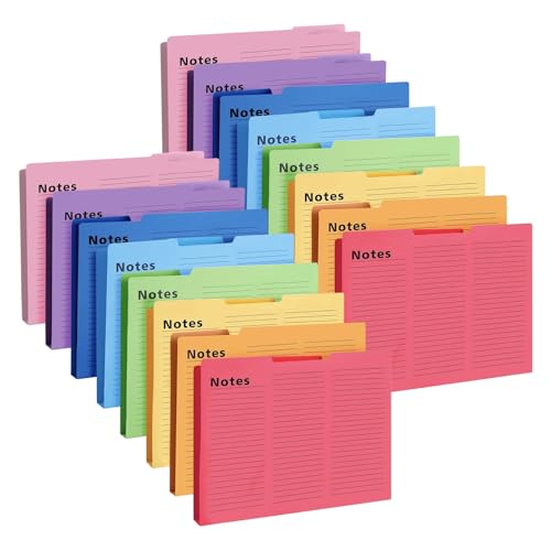 DBAILY Dokumentenmappe A4, 16 Stück Sammelmappe A4, Dokumentenmappe A4 zum Abheften, Mappe A4(Acht Farben) von DBAILY