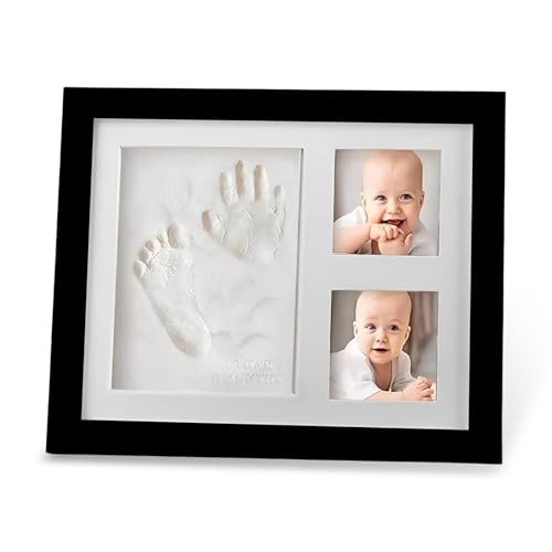 DBAILY Pfotenabdruck Set Hund und Katze, Fußabdruck Baby, Holz Bilderrahmen, 3D Gipsabdruck, Perfekte Andenken für Hundebesitzer Geschenk DBAILY Pfotenabdruck Set Hund und Katze, Fußabdruck Baby, Holz Bilderrahmen, 3D Gipsabdruck, Perfekte Andenken für Hundebesitzer Geschenk von DBAILY
