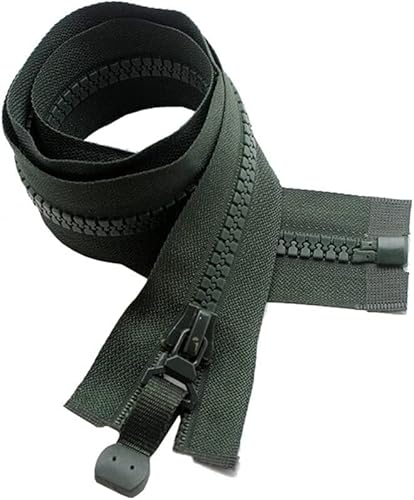 Reißverschluss mit offenem Ende, Metallreißverschluss for Nähen, Basteln, 1 Stück 6# Harz-Reißverschlüsse, doppelseitiger Schieber, 64–100 cm Reißverschluss mit offenem Ende for Manteltaschen, Reparat Reißverschluss mit offenem Ende, Metallreißverschluss for Nähen, Basteln, 1 Stück 6# Harz-Reißverschlüsse, doppelseitiger Schieber, 64–100 cm Reißverschluss mit offenem Ende for Manteltaschen, Reparat von DBNQWPEF