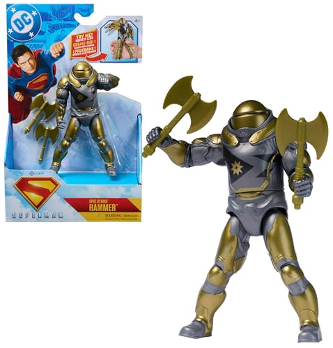 DC Comics Superman - Deluxe Action-Figur The Hammer, 15 cm, zum Spielen und Sammeln, Spielzeug für Kinder ab 4 Jahren von DC Comics